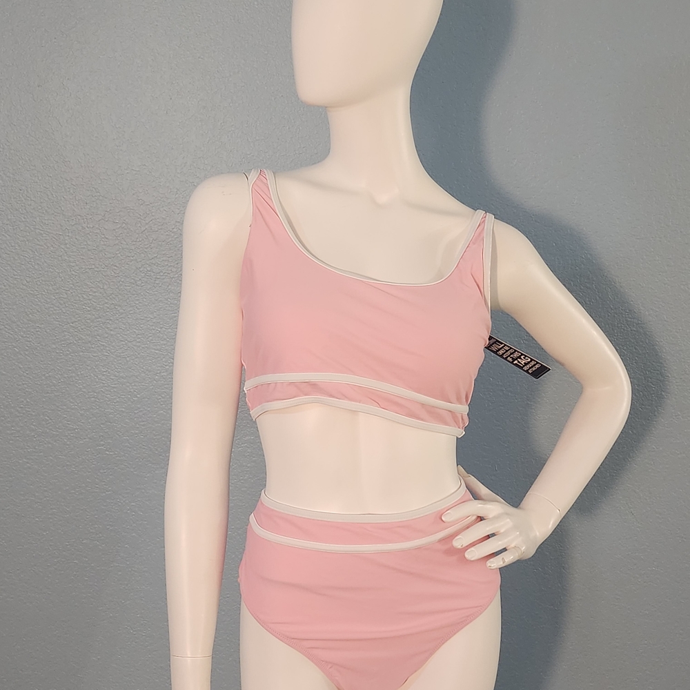 Elegant Pink Bikini Set